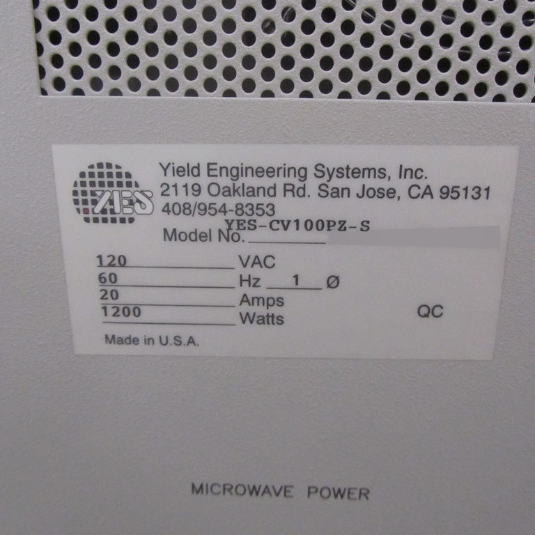 Yes CV 100 PZ-S Etcher