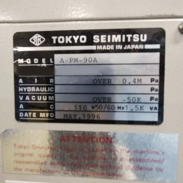 Accretech / TSK APM 90 A Prober