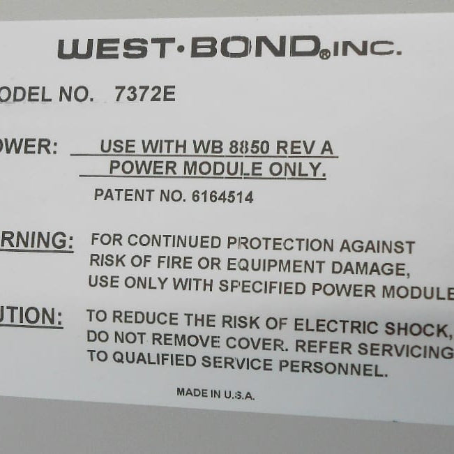 WestBond 7372 E Ectectic / EWpoxy Die Bonder