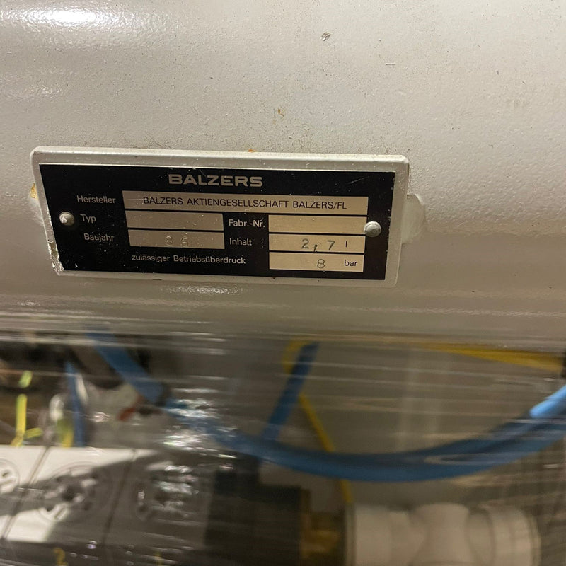 Oerlikon Balzers BAK 600 Vacuum Coating Chamber