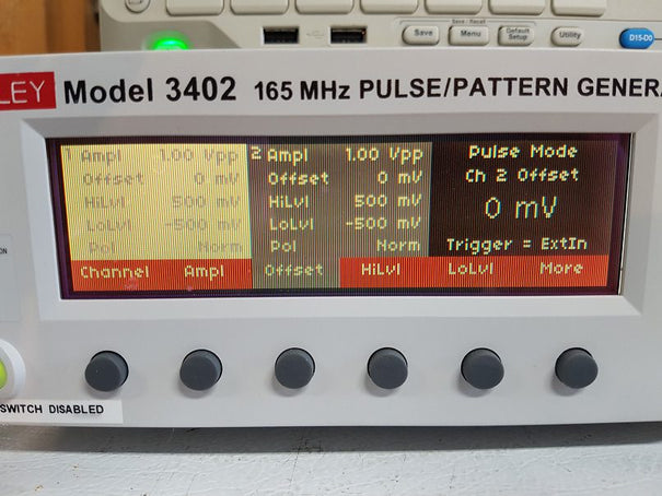 Keithley 3402 F Pulse Pattern Generator