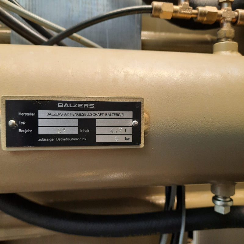 Oerlikon Balzers 600 High Vacuum Process System
