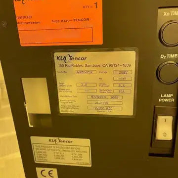 KLA ASET F 5 X Thin Film Measurement