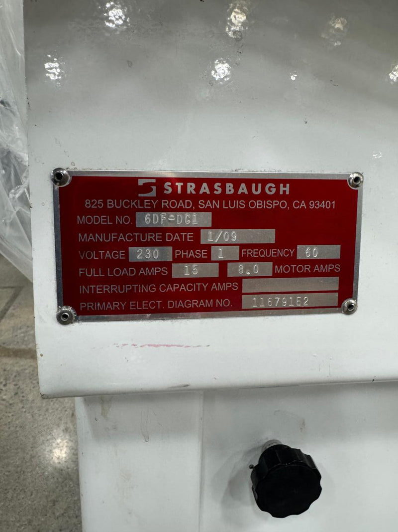 Strasbaugh 6 DF DC 1 CMP (Chemical Mechanical Polisher)