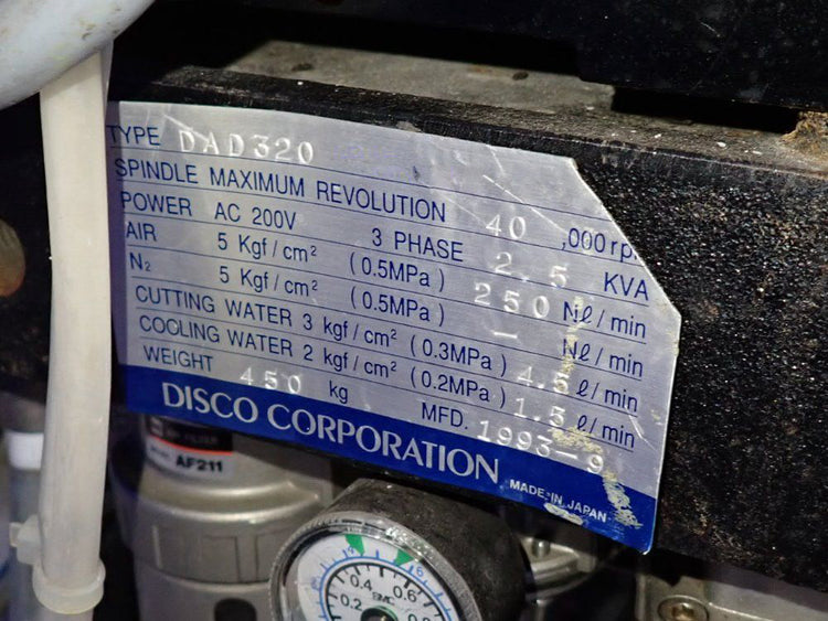 Disco DAD 320 Automatic Dicing Saw