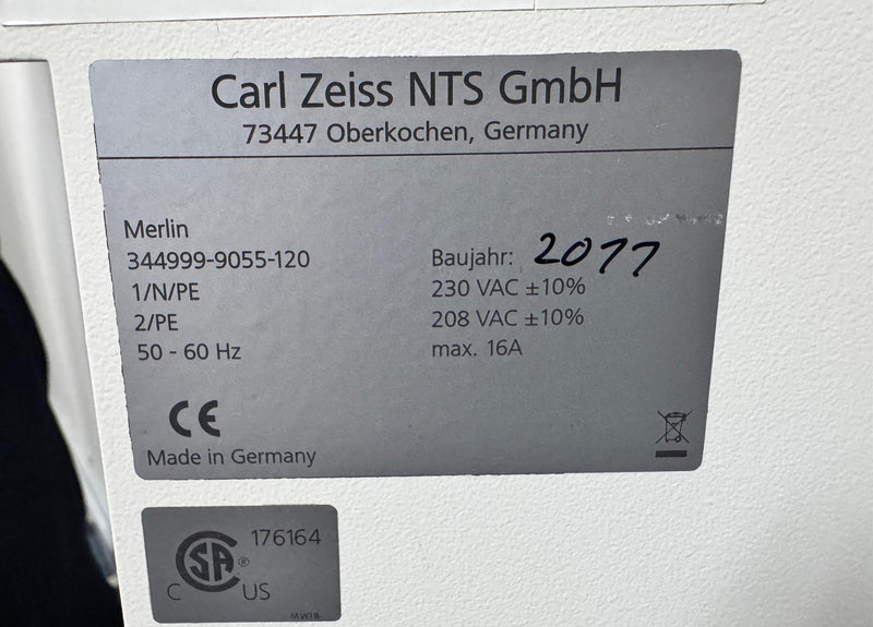 Zeiss Merlin FE-SEM (Field Emission Scanning Electron Microscope)