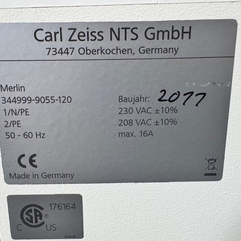 Zeiss Merlin FE-SEM (Field Emission Scanning Electron Microscope)