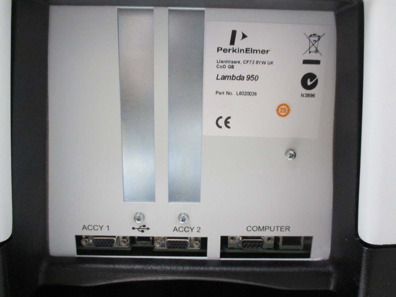 Perkin Elmer Lambda 950 UV-VIS-NIR Spectrophotometer (Ultra Violet Visible Near Infrared)