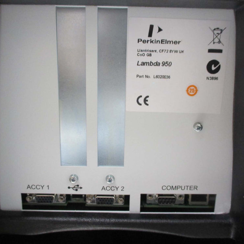 Perkin Elmer Lambda 950 UV-VIS-NIR Spectrophotometer (Ultra Violet Visible Near Infrared)