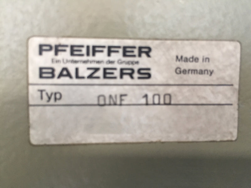 Pfeiffer Duo 250 A Dual Stage Vane Vacuum Pump