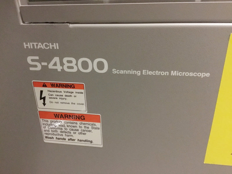 Hitachi S 4800 II SEM (Scanning Electron Microscope)