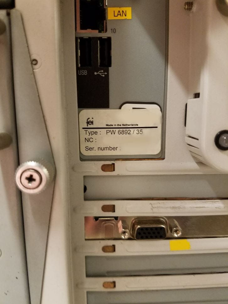 Thermo Fisher Scientific / FEI XL 30 FEG FEG-ESEM (Field-Emission Gun Environmental Scanning Electron Microscope)