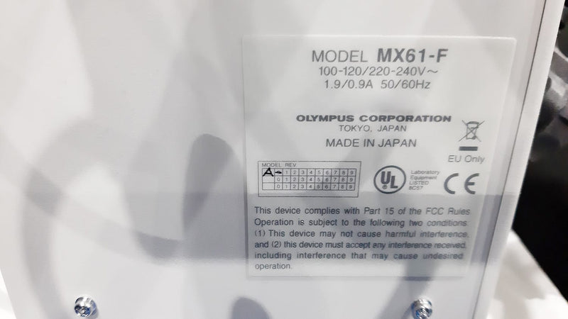 Olympus MX 61 F + AL 110 LMB 86, Microscope