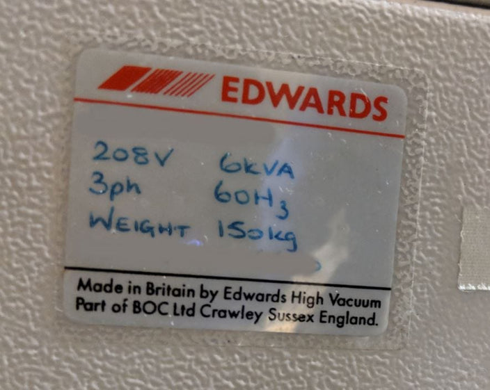 Edwards Auto 306 E-Beam Evaporator