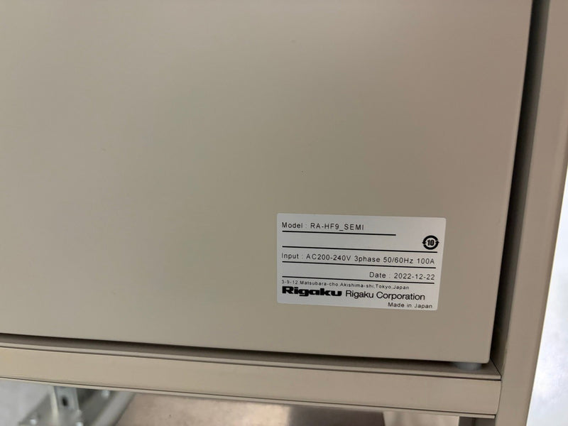 Rigaku TXRF 3760 XRF Spectrometer (X-ray Fluorescence)