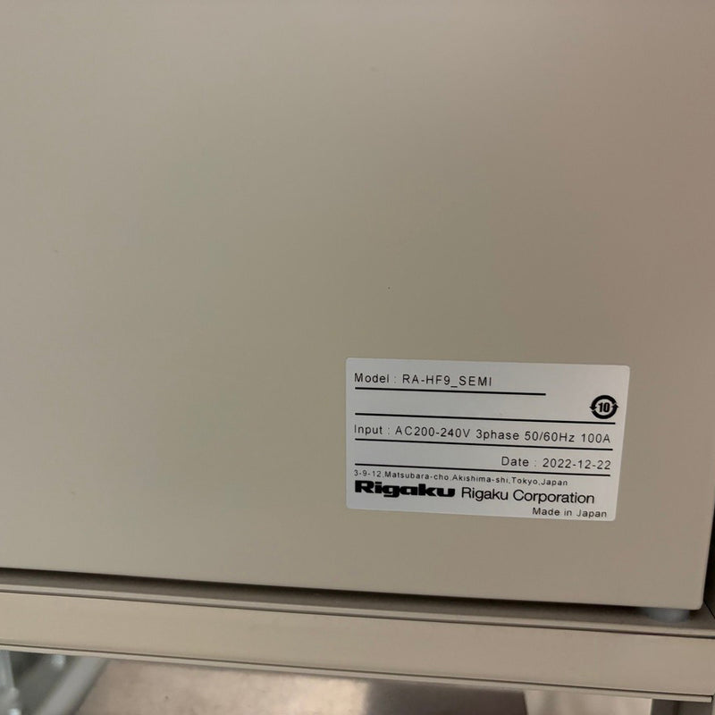 Rigaku TXRF 3760 XRF Spectrometer (X-ray Fluorescence)