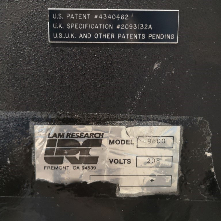 Lam Rainbow 9600 SE II TCP Plasma Etcher