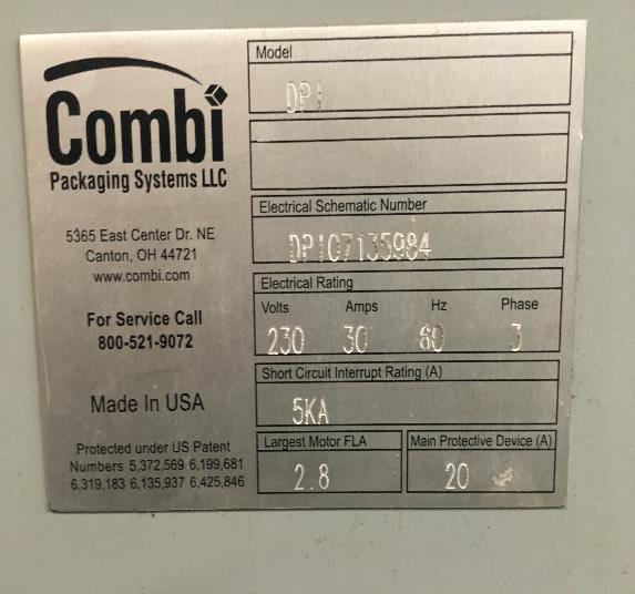 Lantech C 2000 Tape Automatic Case Erecting System