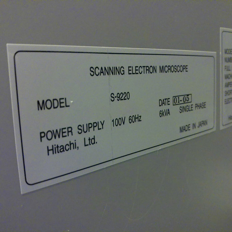 Hitachi S 9220 CD-SEM (Critical Dimension Scanning Electron Microscope)