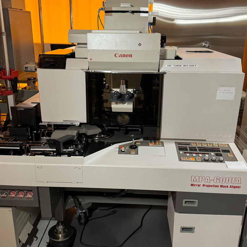 Canon MPA 600 FA Mask Aligner