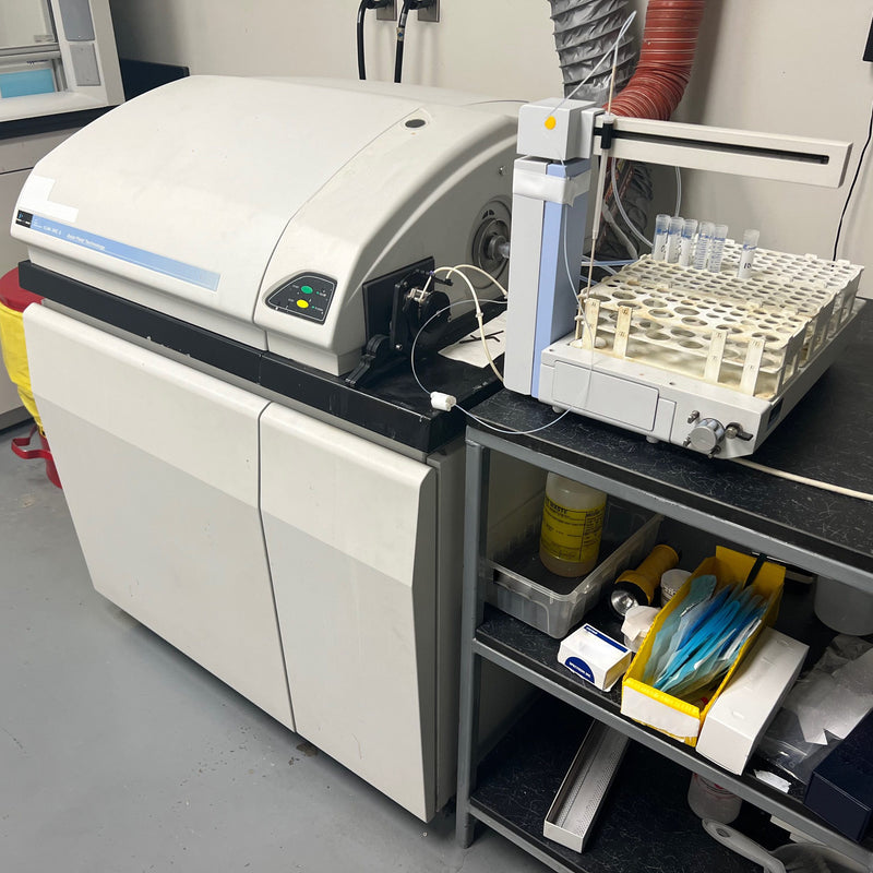 Perkin Elmer Elan DC II ICP-MS (Inductively Coupled Plasma - Mass Spectrometer)