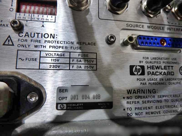 Keysight / Agilent Parametric Tester Rack