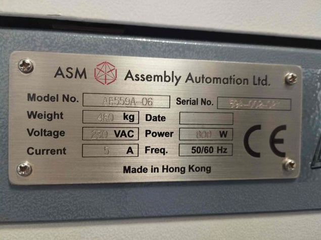 ASM AB 559 A 06 Die Bonder