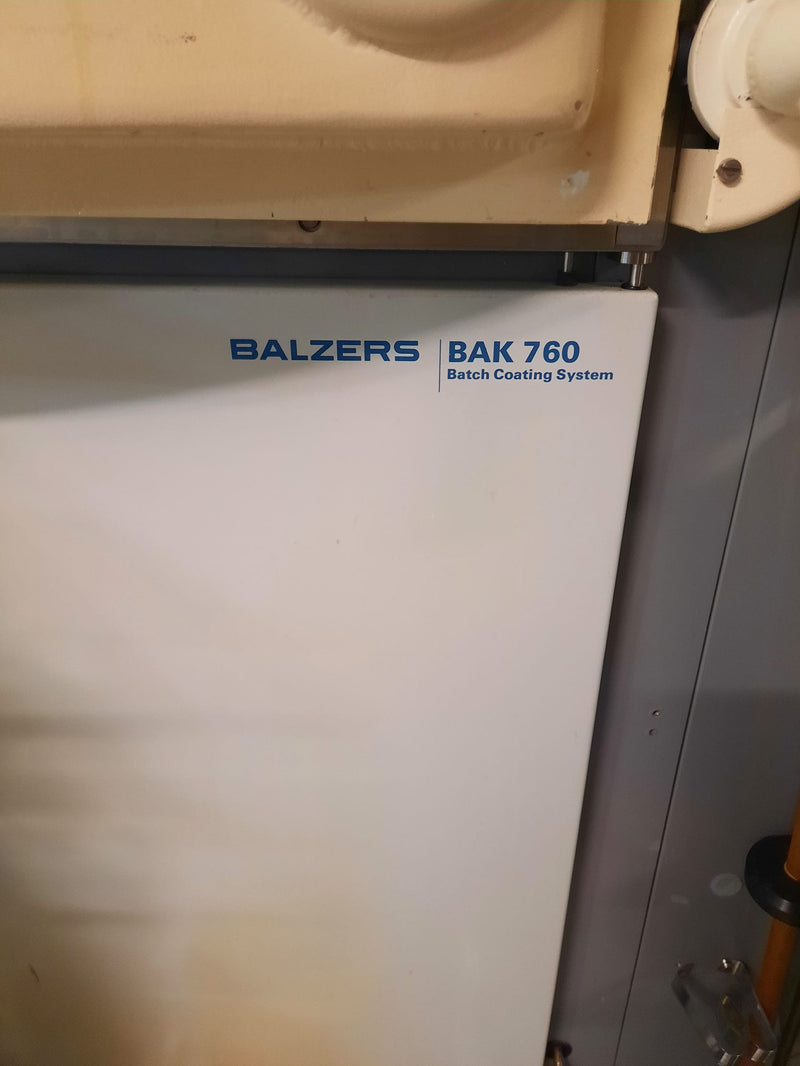 Oerlikon Balzers BAK 760 Batch Coating System
