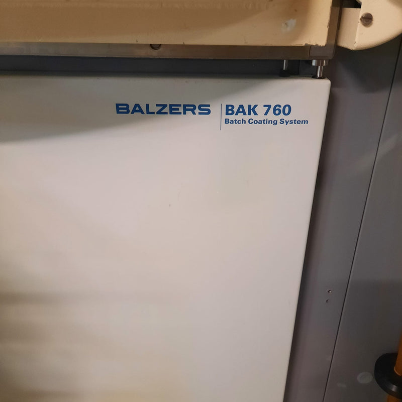 Oerlikon Balzers BAK 760 Batch Coating System