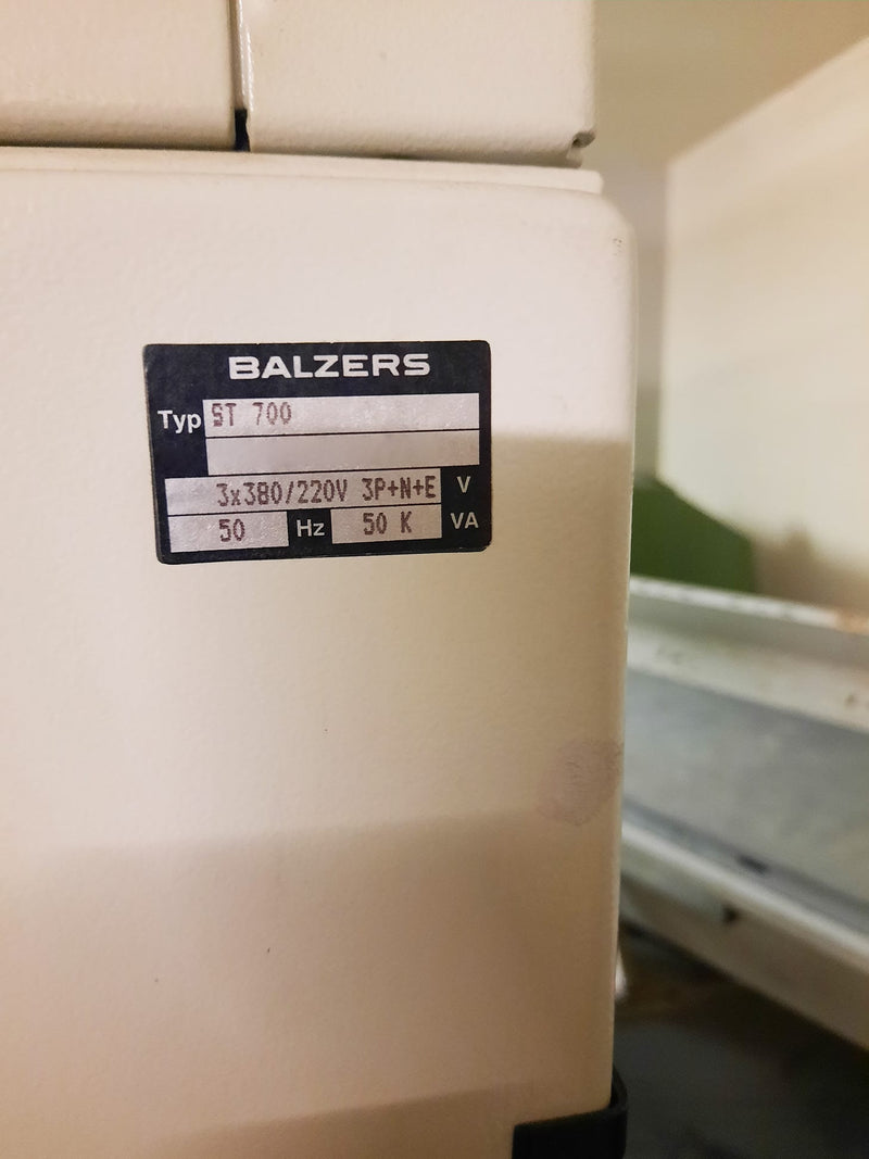 Oerlikon Balzers BAK 760 Batch Coating System