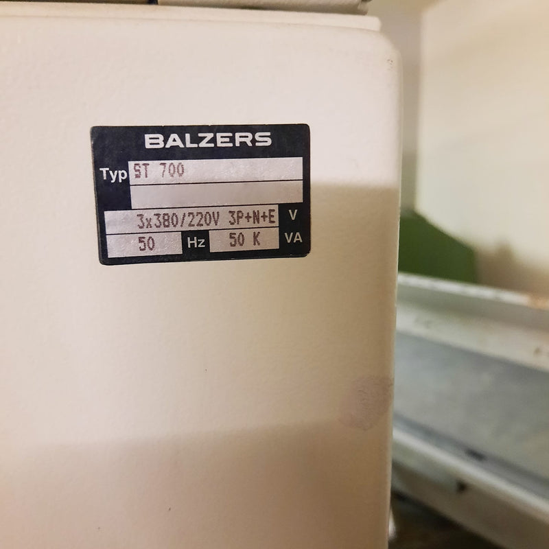 Oerlikon Balzers BAK 760 Batch Coating System