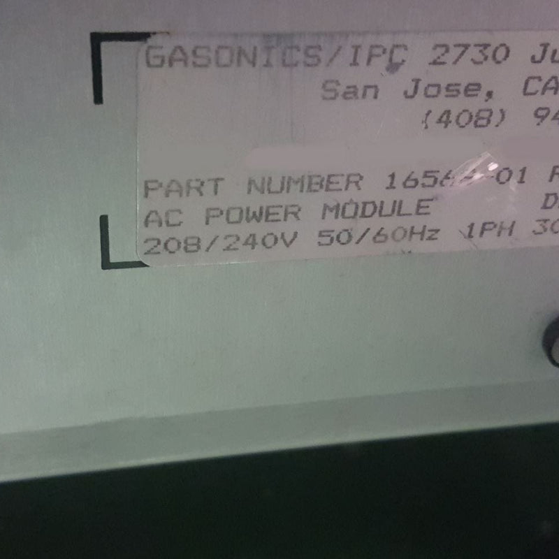 Lam / Novellus / Gasonics L 3300 Asher
