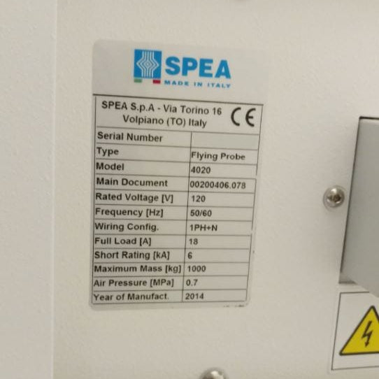 Spea 4020 Flying Probe Tester