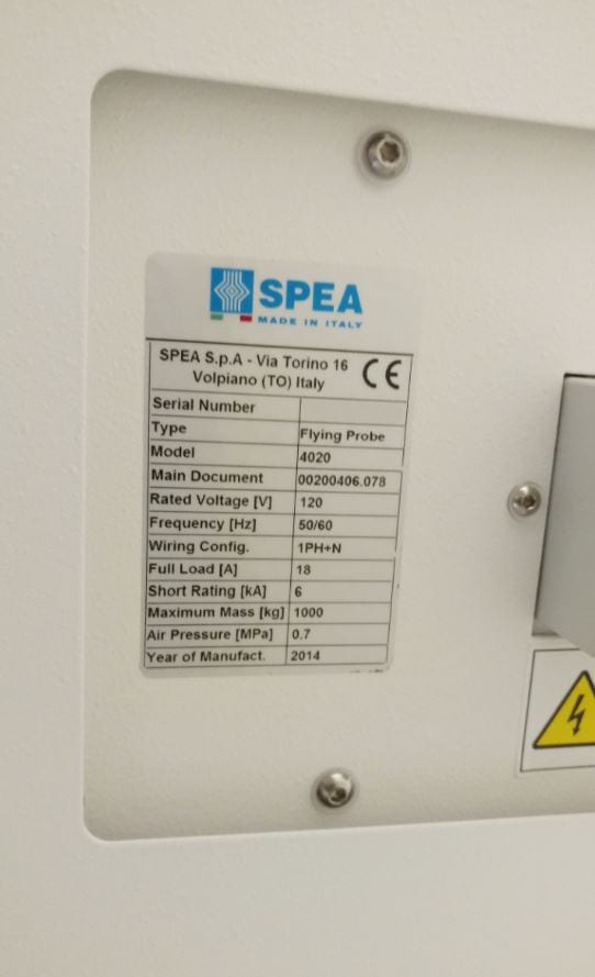 Spea 4020 Flying Probe Tester