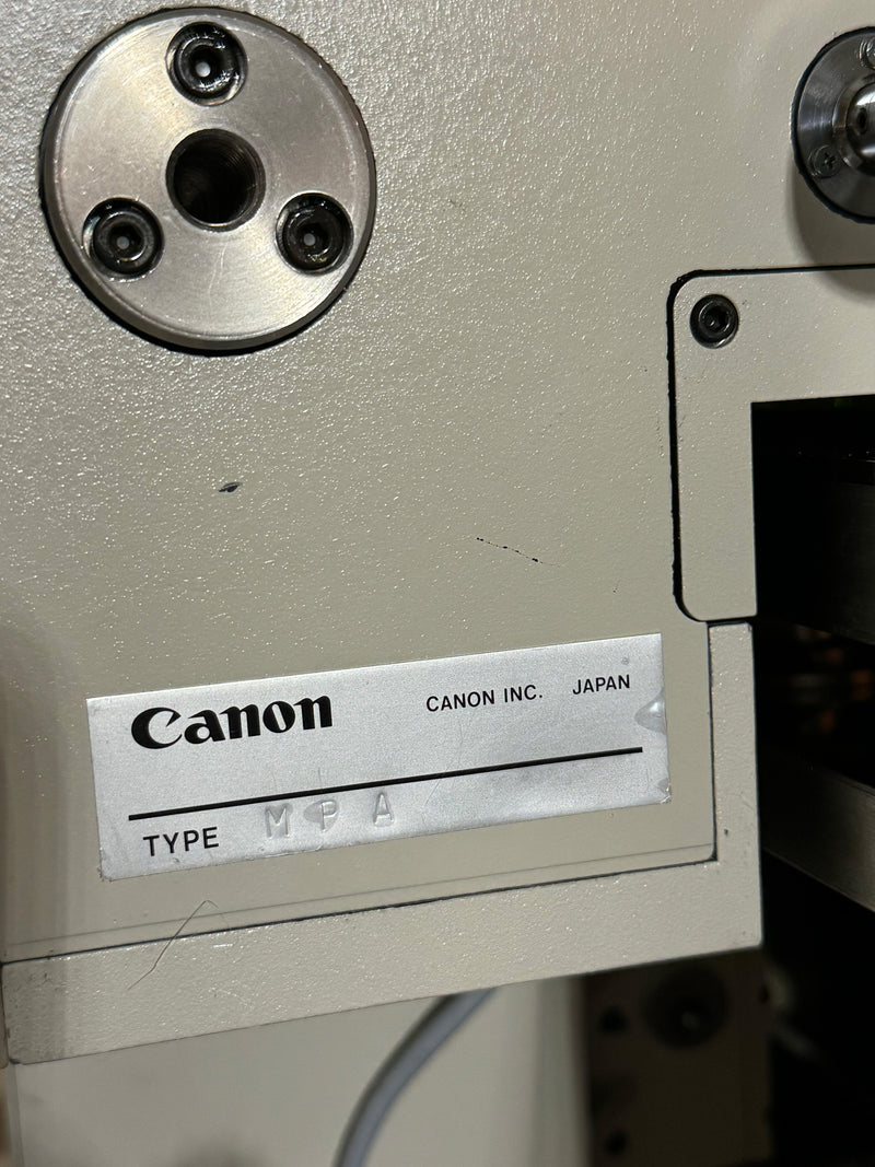 Canon MPA 600 FA Mask Aligner