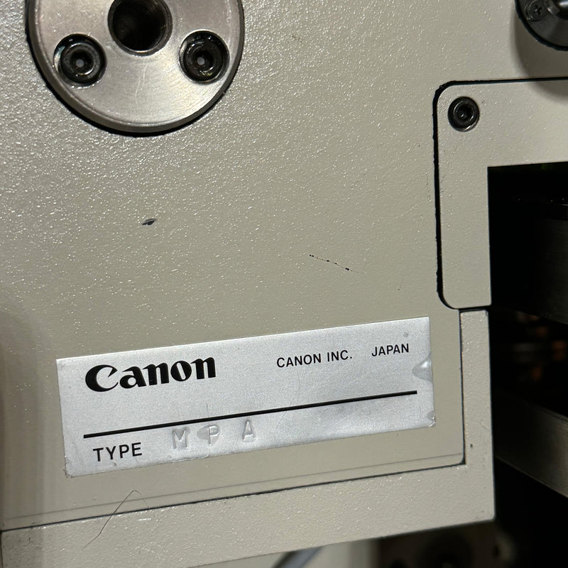 Canon MPA 600 FA Mask Aligner