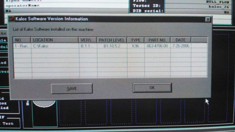 LTX / Credence Personal Kalos Test System