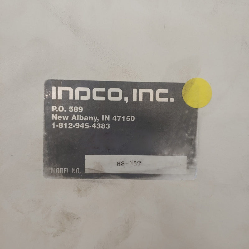 Indco HS 15 T Floor Mounted Disperser