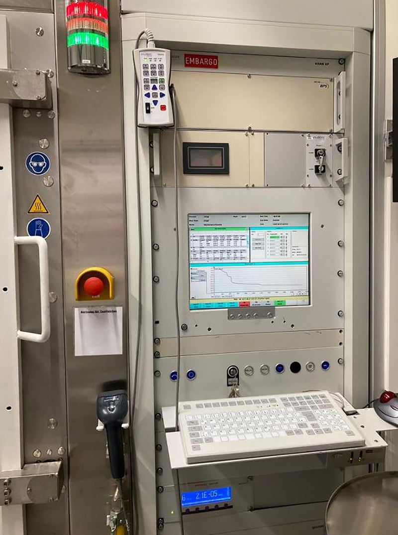 Evatec BAP 801 E-Beam Evaporator