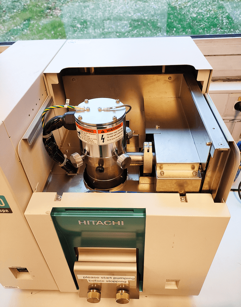 Hitachi TM 1000 Tabletop SEM (Scanning Electron Microscope)