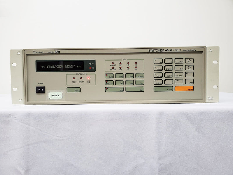 Chroma 650 Switcher Analyzer