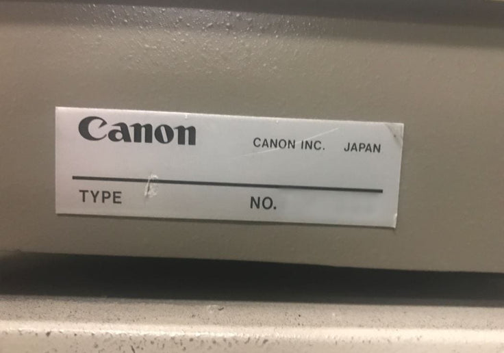Canon PLA 600 F Proximity Mask Aligner