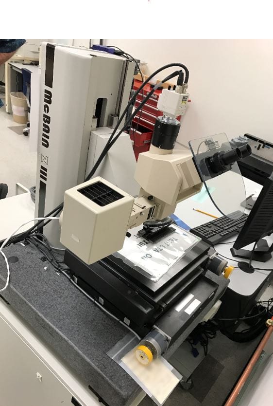 McBain ZIII Wafer Inspection System