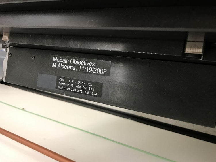 McBain ZIII Wafer Inspection System
