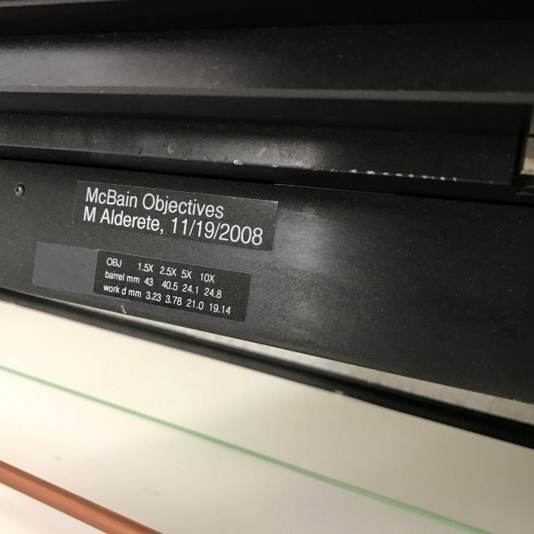 McBain ZIII Wafer Inspection System