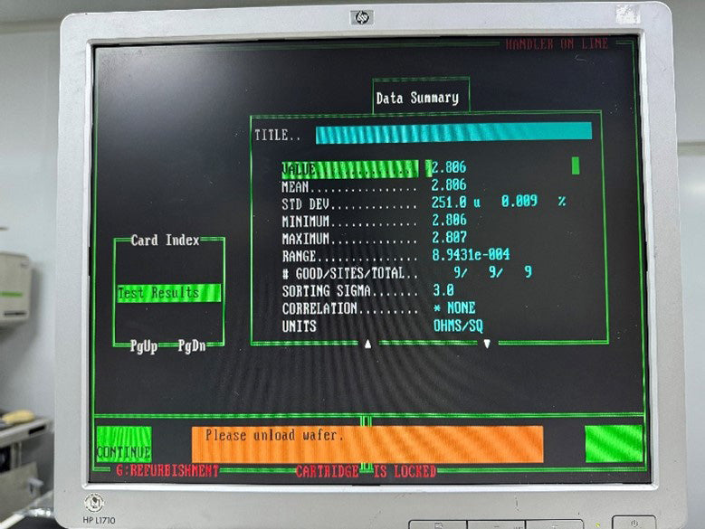 KLA OmniMap Auto RS 75 Resistivity Mapper