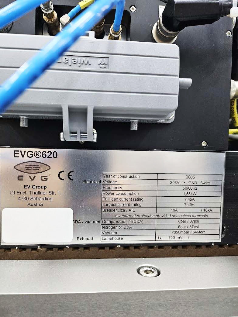 EVG 620 Mask Aligner
