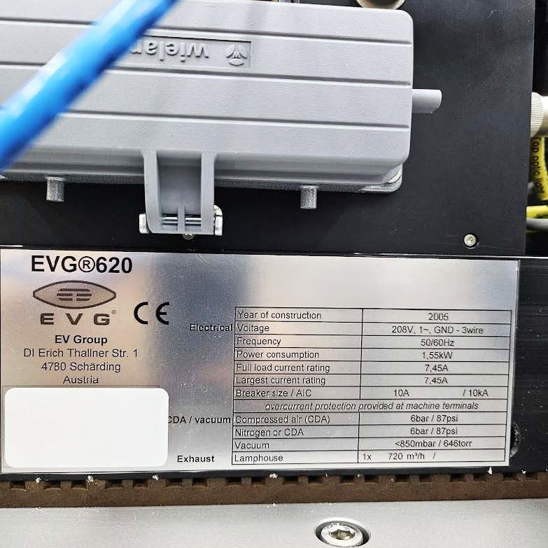 EVG 620 Mask Aligner