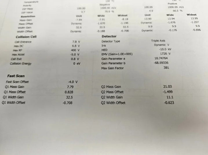 Agilent 7890 B / 7000 C GC-MS-MS (Gas Chromatography - Tandem Mass Spectrometry)