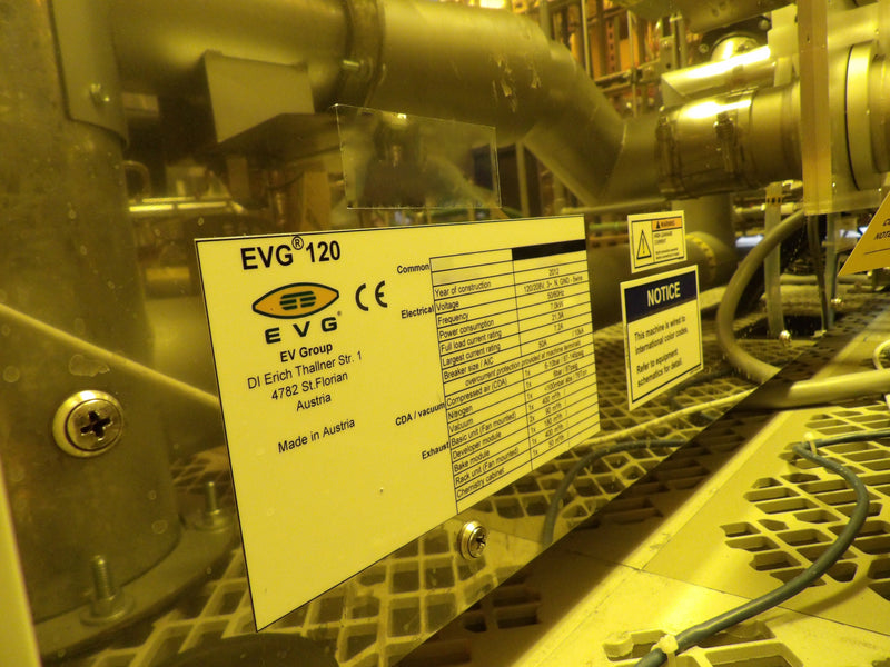EVG 120 Automated Coater Processing System